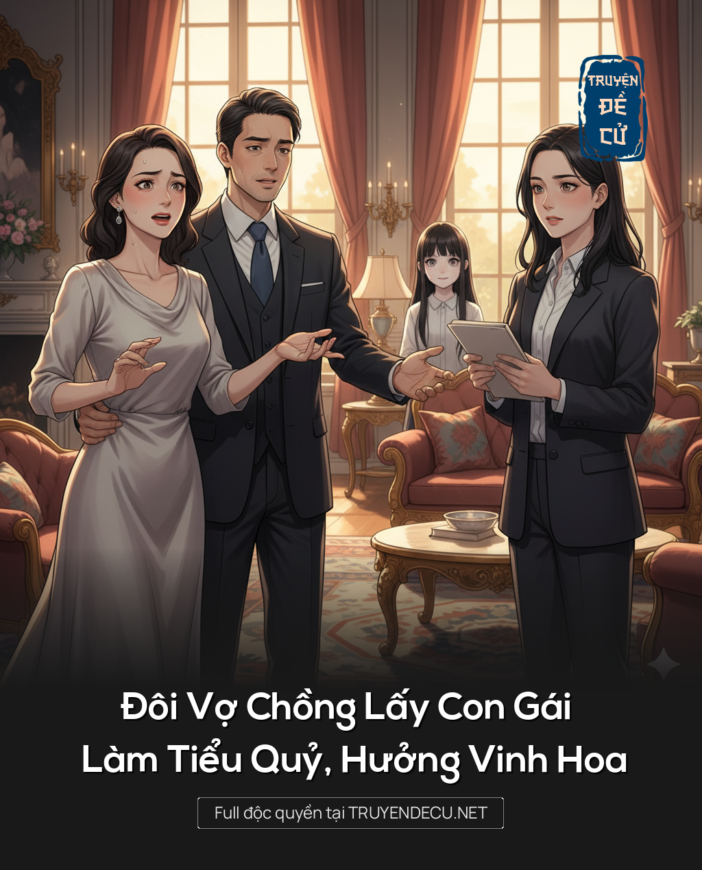 
                            Đôi Vợ Chồng Lấy Con Gái Làm Tiểu Quỷ, Hưởng Vinh Hoa