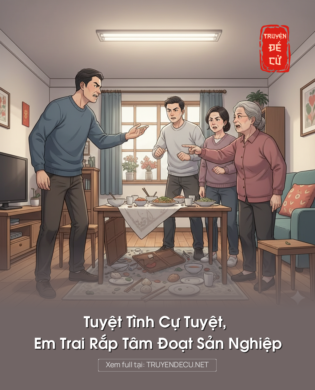 
                            Tuyệt Tình Cự Tuyệt, Em Trai Rắp Tâm Đoạt Sản Nghiệp