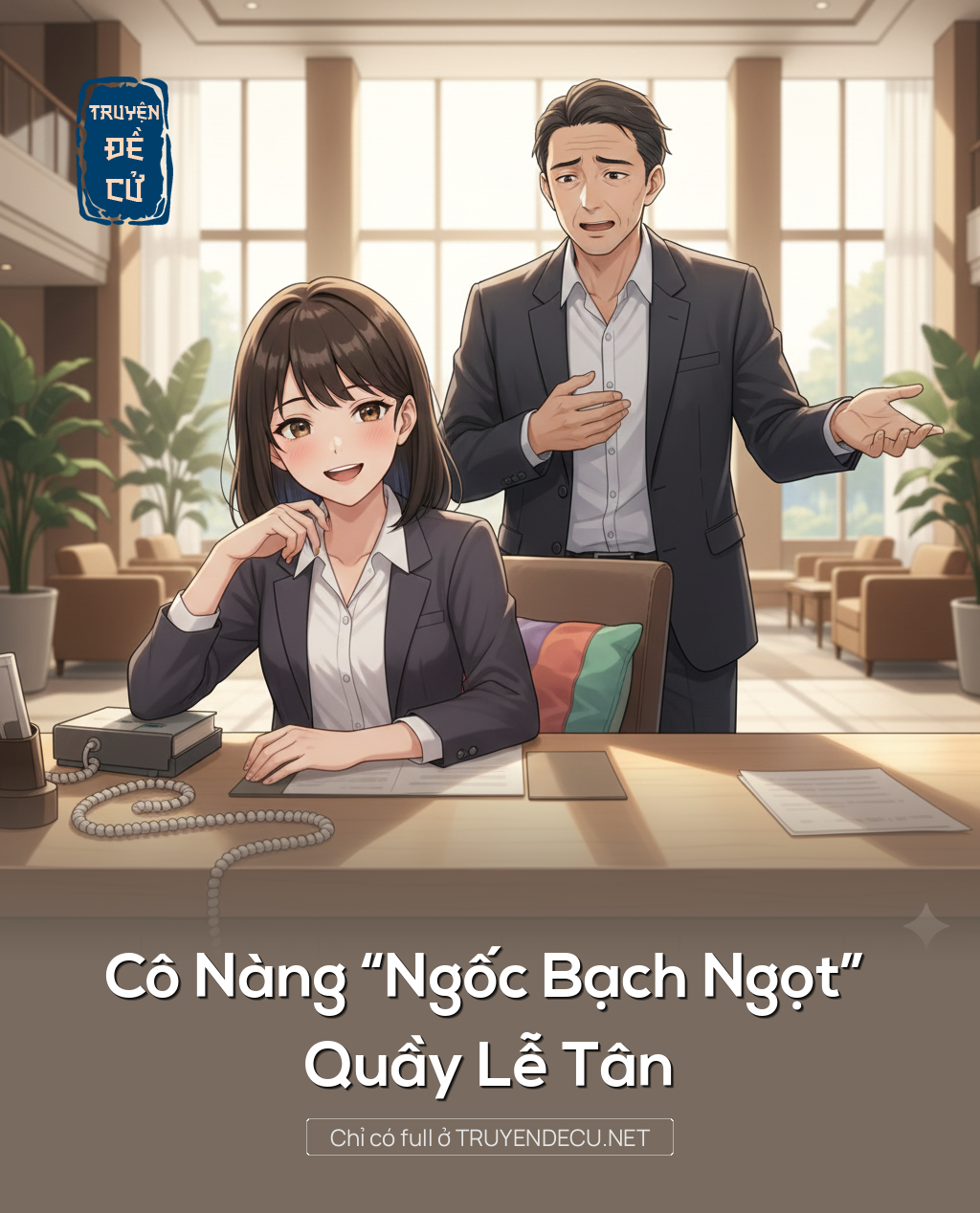 
                            Cô Nàng “Ngốc Bạch Ngọt” Quầy Lễ Tân