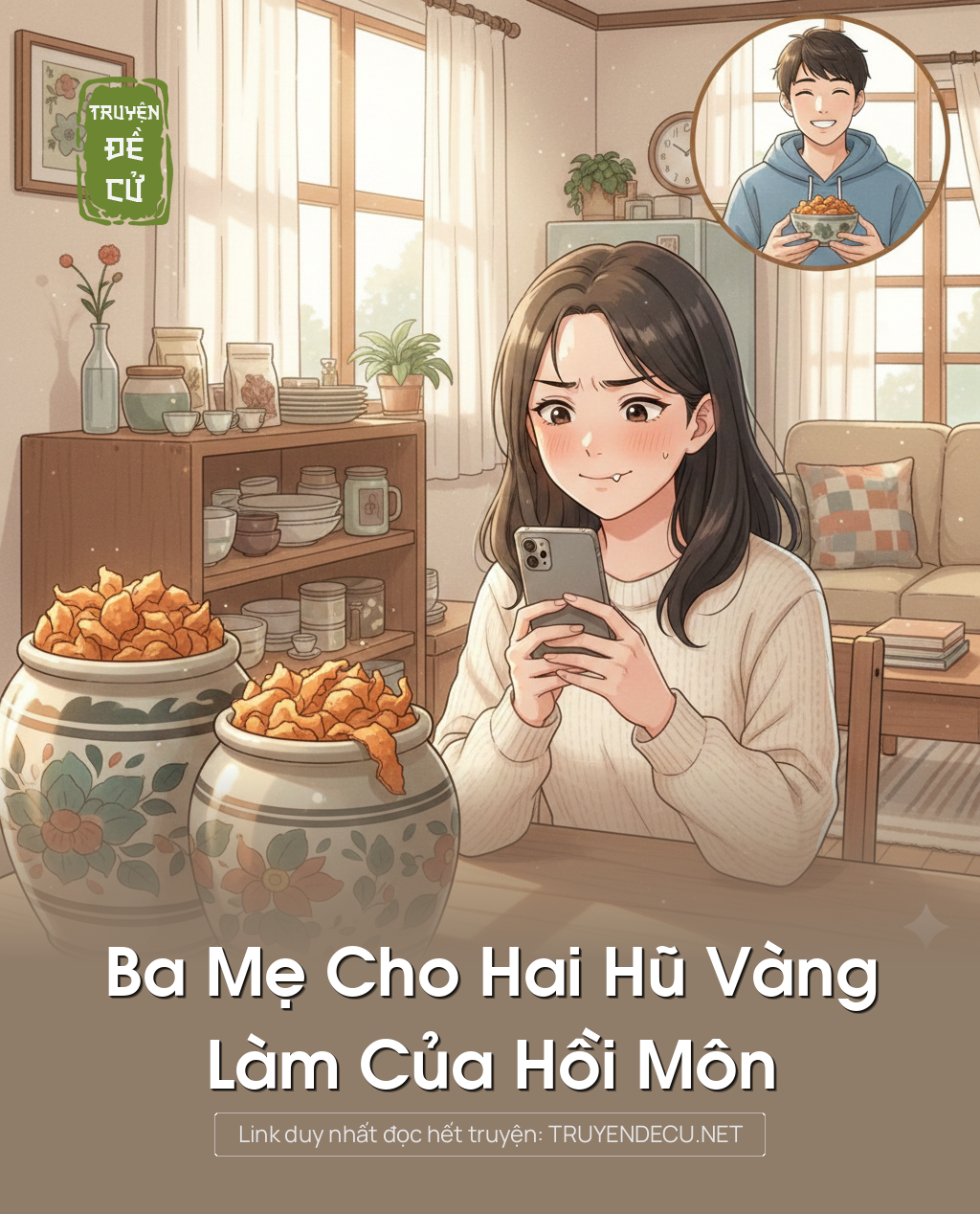 
                            Ba Mẹ Cho Hai Hũ Vàng Làm Của Hồi Môn