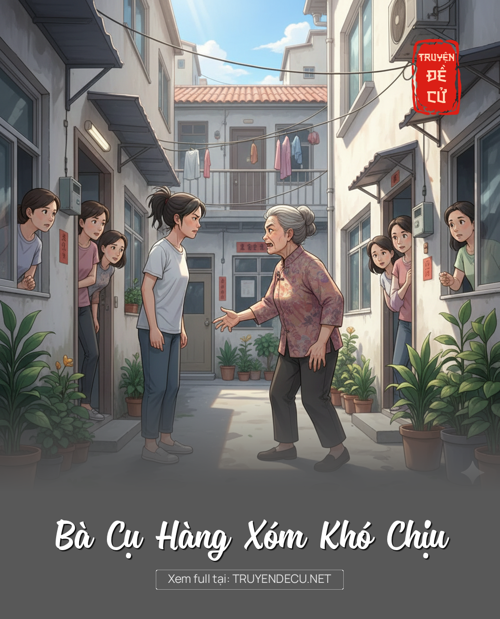 
                            Bà Cụ Hàng Xóm Khó Chịu