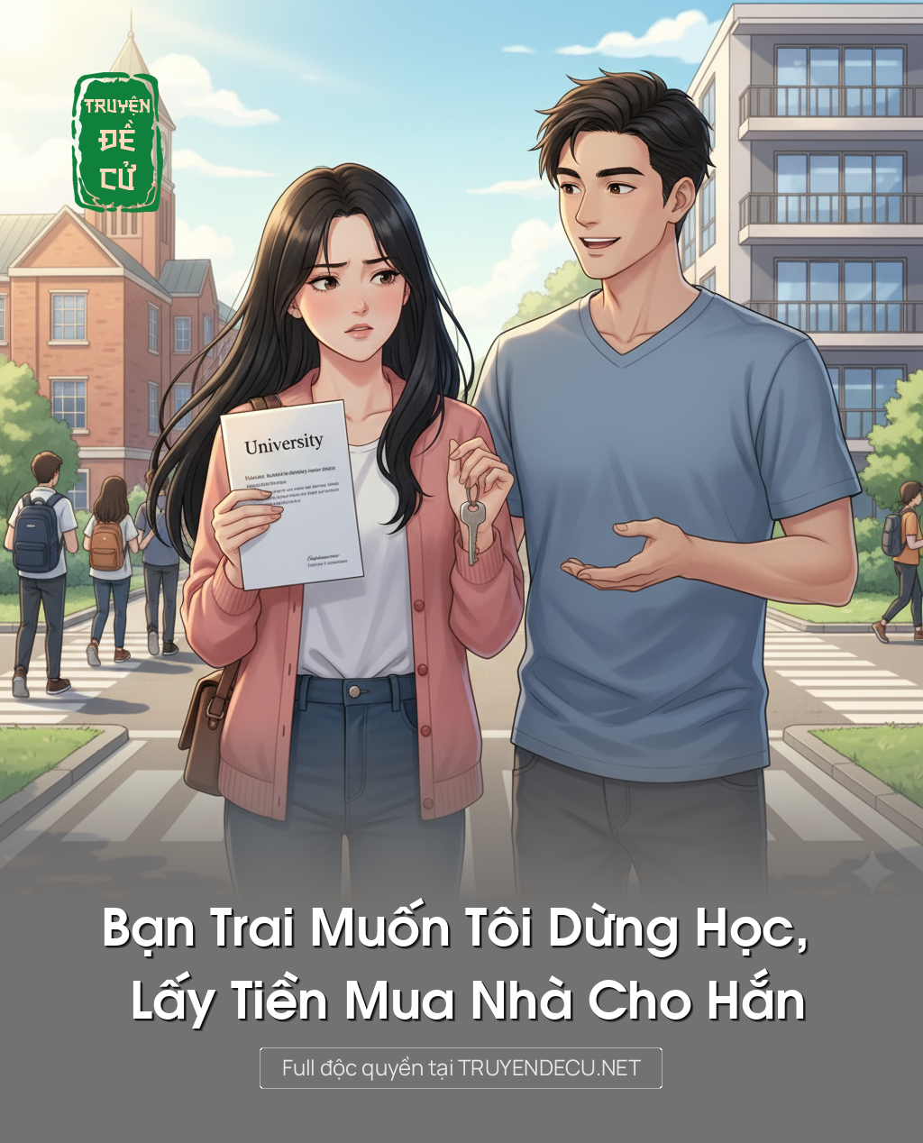 
                            Bạn Trai Muốn Tôi Dừng Học, Lấy Tiền Mua Nhà Cho Hắn