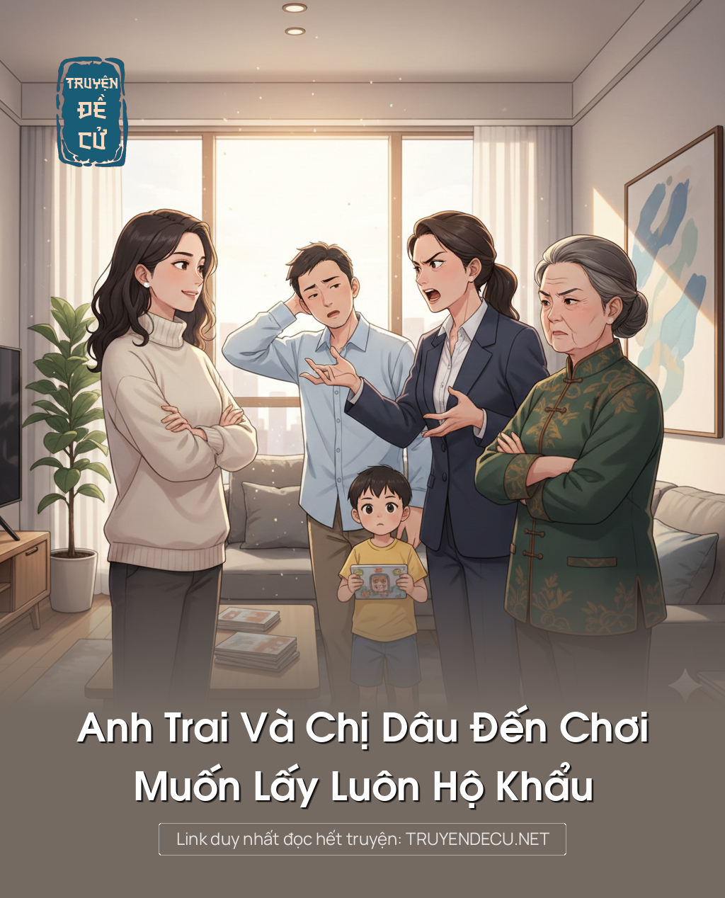 
                            Anh Trai Và Chị Dâu Đến Chơi, Muốn Lấy Luôn Hộ Khẩu
