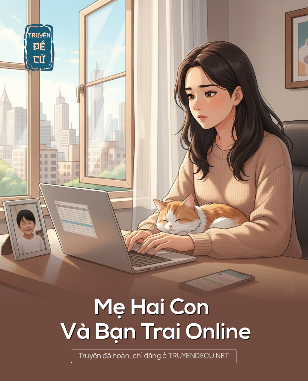 
                            Mẹ Hai Con Và Bạn Trai Online