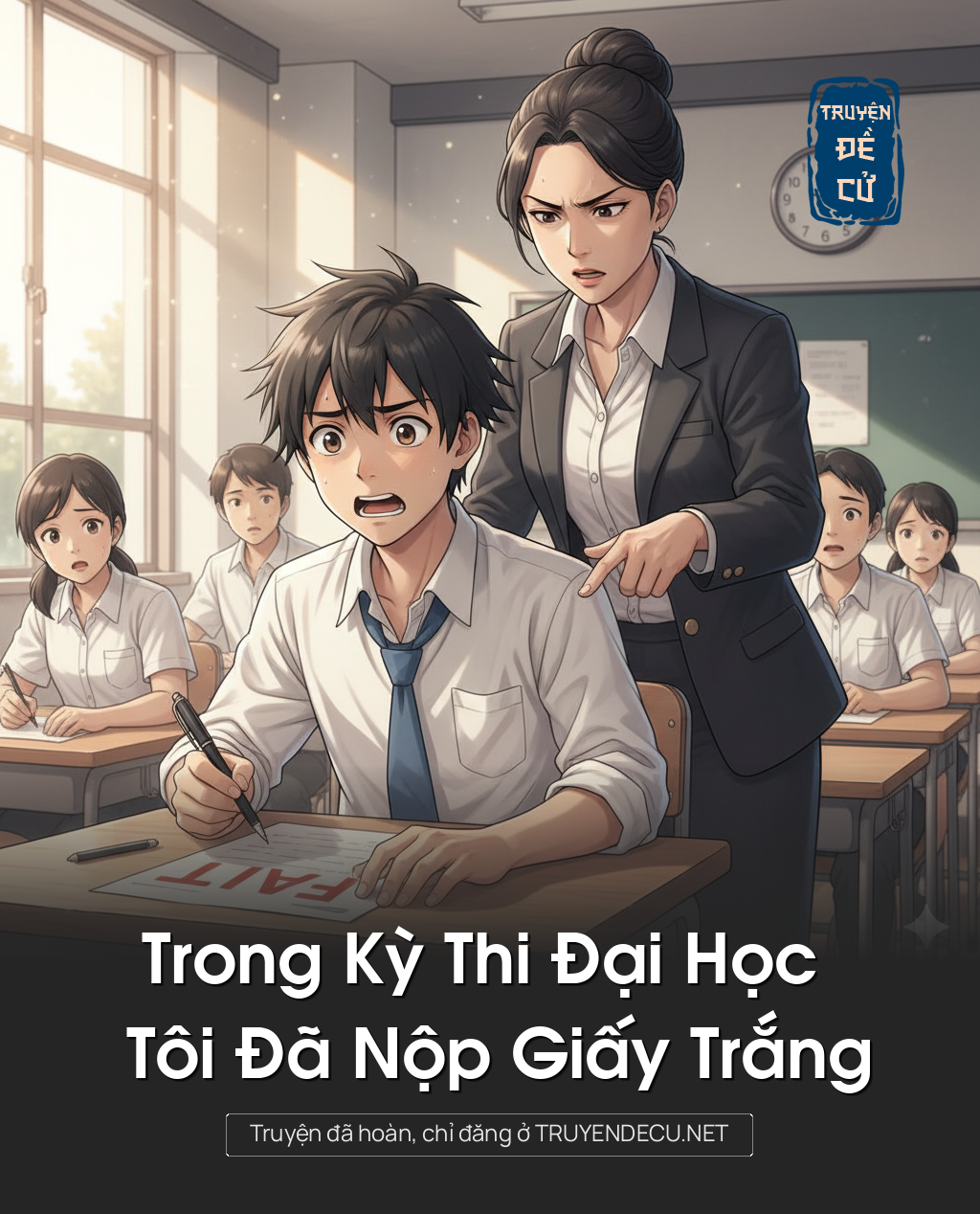 
                            Trong Kỳ Thi Đại Học Tôi Đã Nộp Giấy Trắng