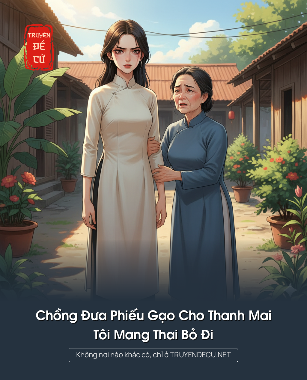 
                            Chồng Đưa Phiếu Gạo Cho Thanh Mai, Tôi Mang Thai Bỏ Đi