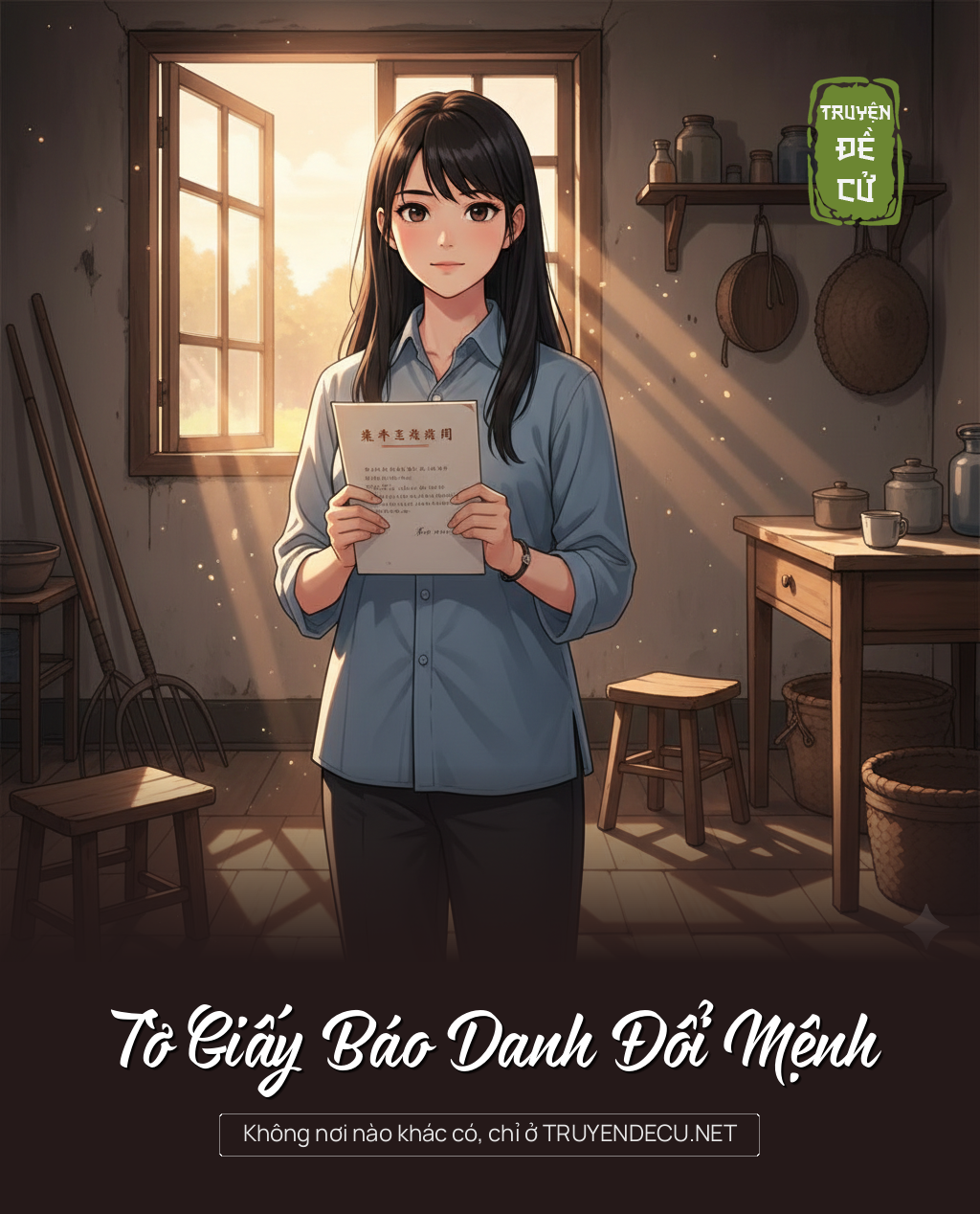 
                            Tờ Giấy Báo Danh Đổi Mệnh