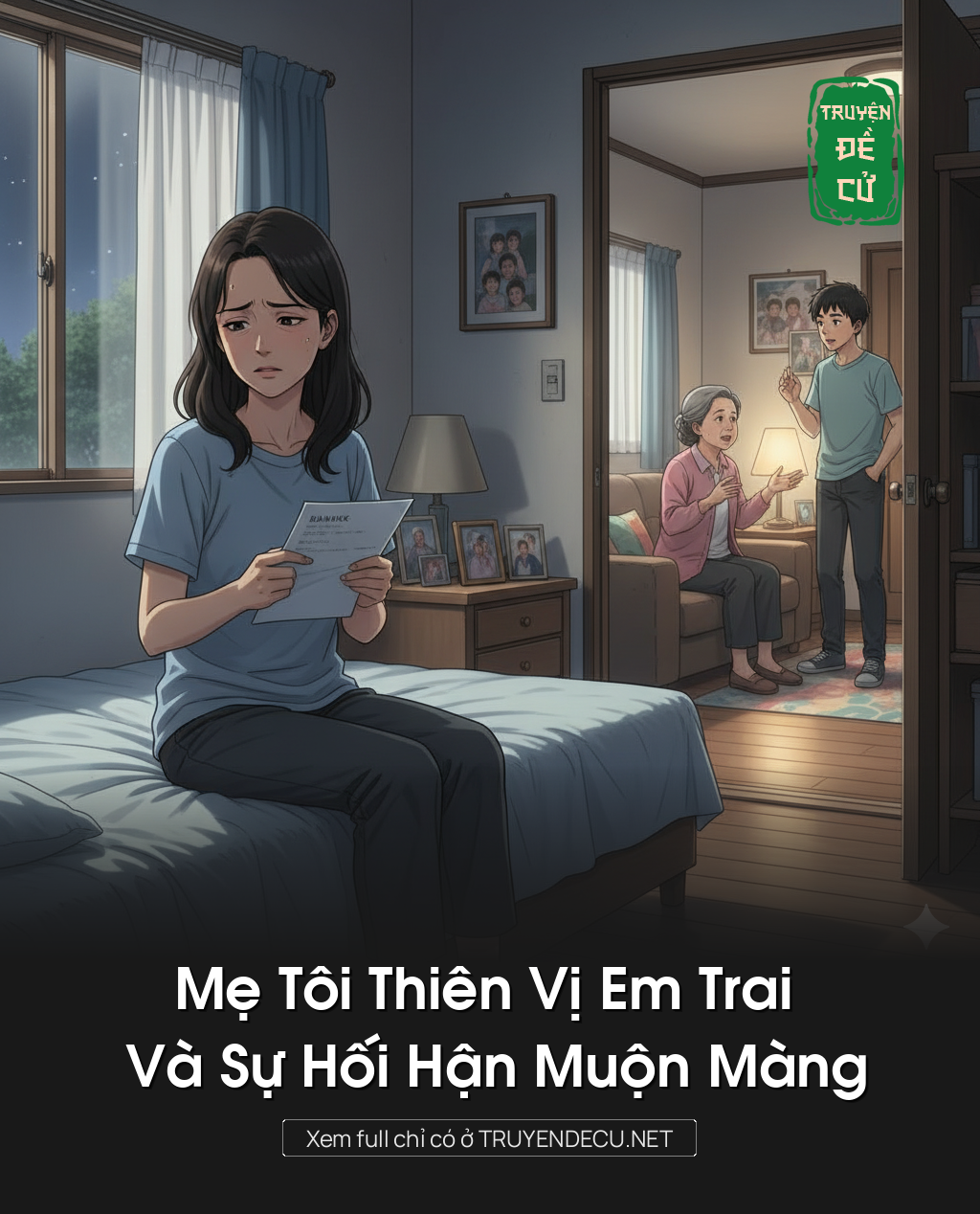 
                            Mẹ Tôi Thiên Vị Em Trai Và Sự Hối Hận Muộn Màng