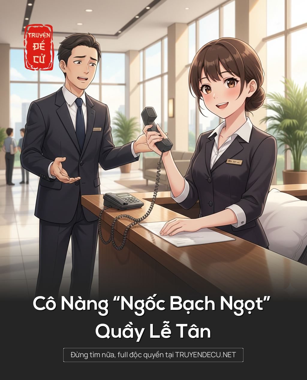 
                            Cô Nàng “Ngốc Bạch Ngọt” Quầy Lễ Tân