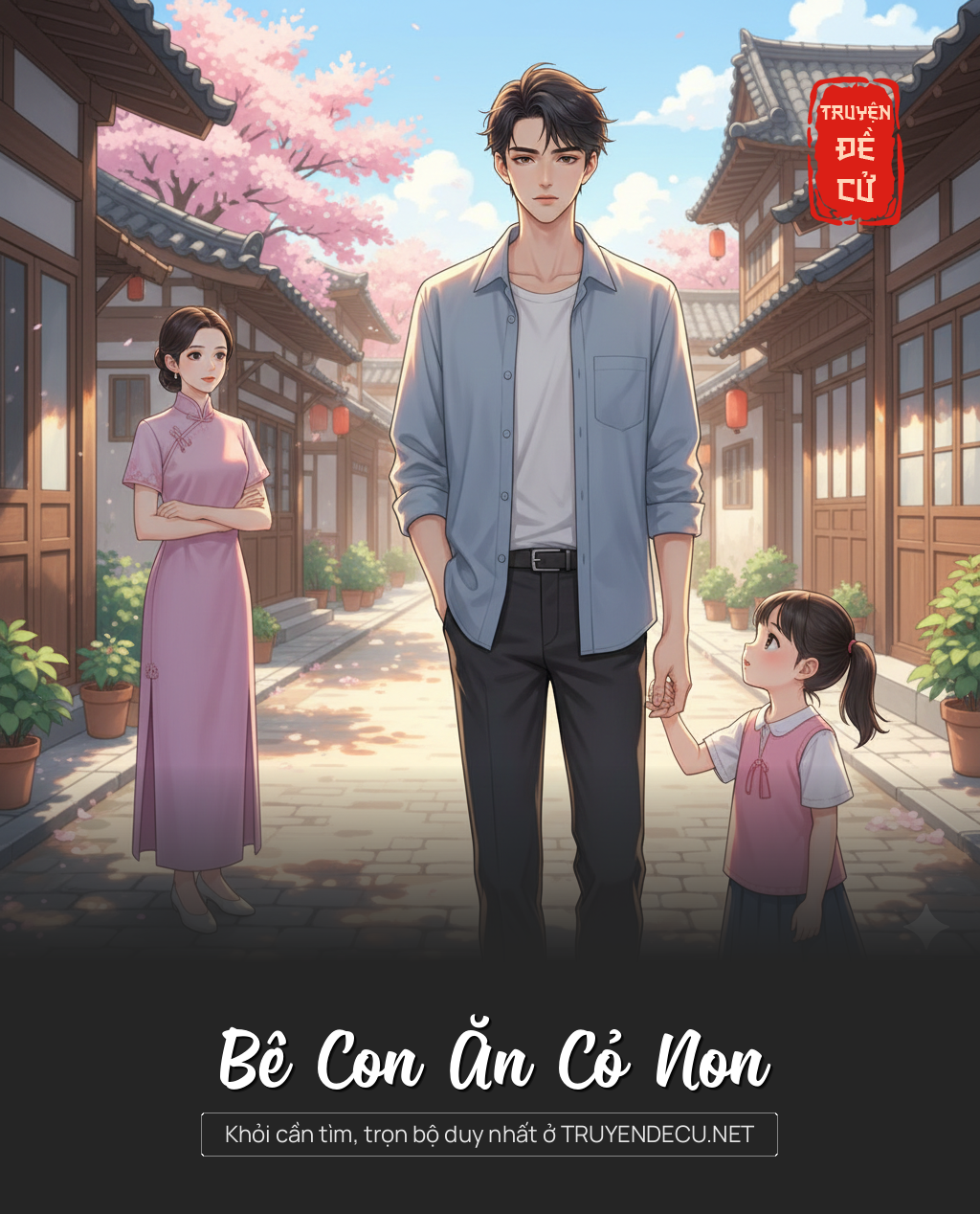 
                            Bê Con Ăn Cỏ Non