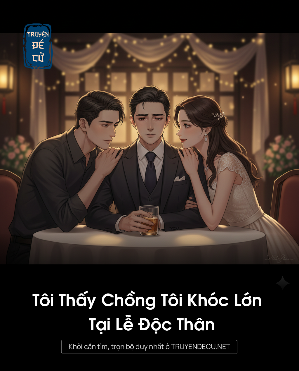 
                            Tôi Thấy Chồng Tôi Khóc Lớn Tại Lễ Độc Thân