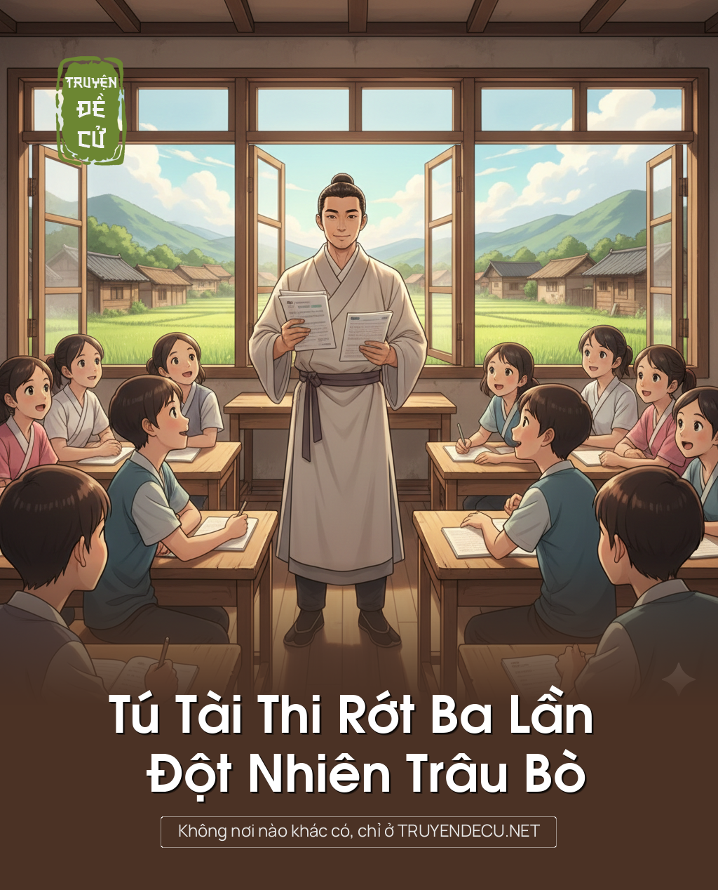 
                            Tú Tài Thi Rớt Ba Lần Đột Nhiên Trâu Bò