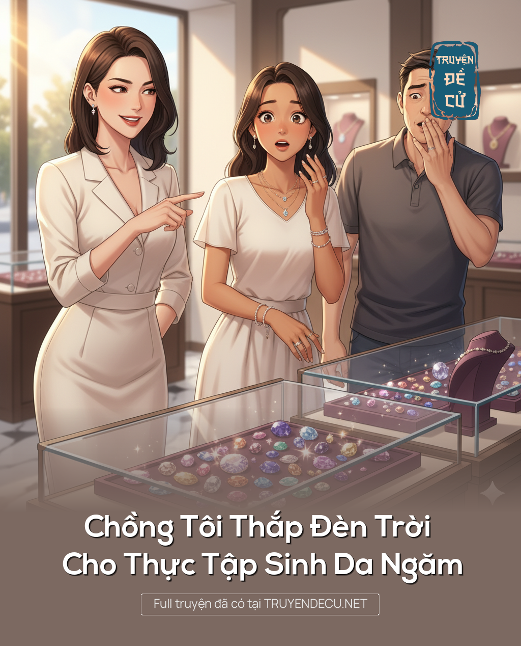 
                            Chồng Tôi Thắp Đèn Trời Cho Thực Tập Sinh Da Ngăm