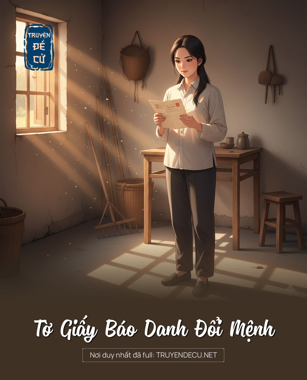 
                            Tờ Giấy Báo Danh Đổi Mệnh