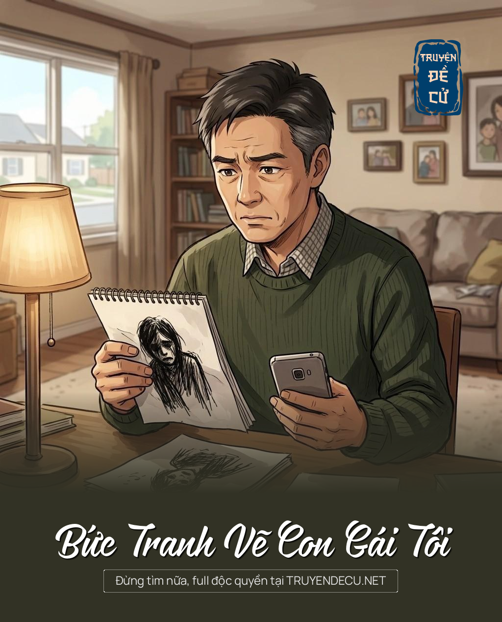 
                            Bức Tranh Vẽ Con Gái Tôi