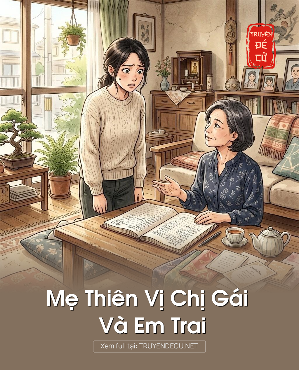 
                            Mẹ Thiên Vị Chị Gái Và Em Trai