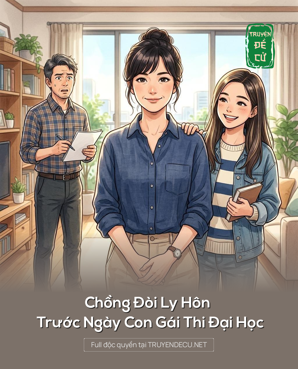 
                            Chồng Đòi Ly Hôn Trước Ngày Con Gái Thi Đại Học