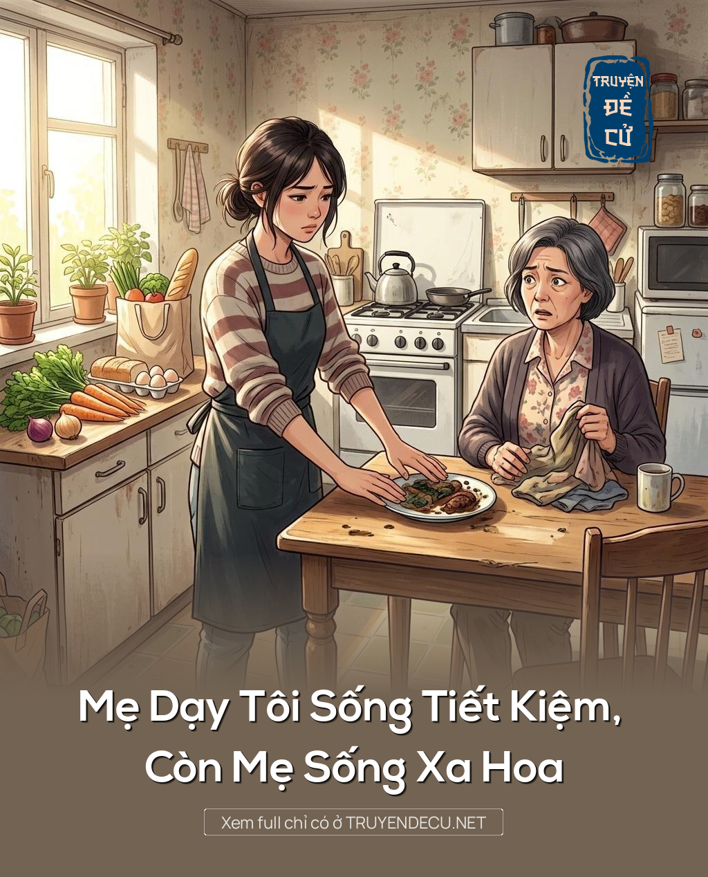 
                            Mẹ Dạy Tôi Sống Tiết Kiệm, Còn Mẹ Sống Xa Hoa