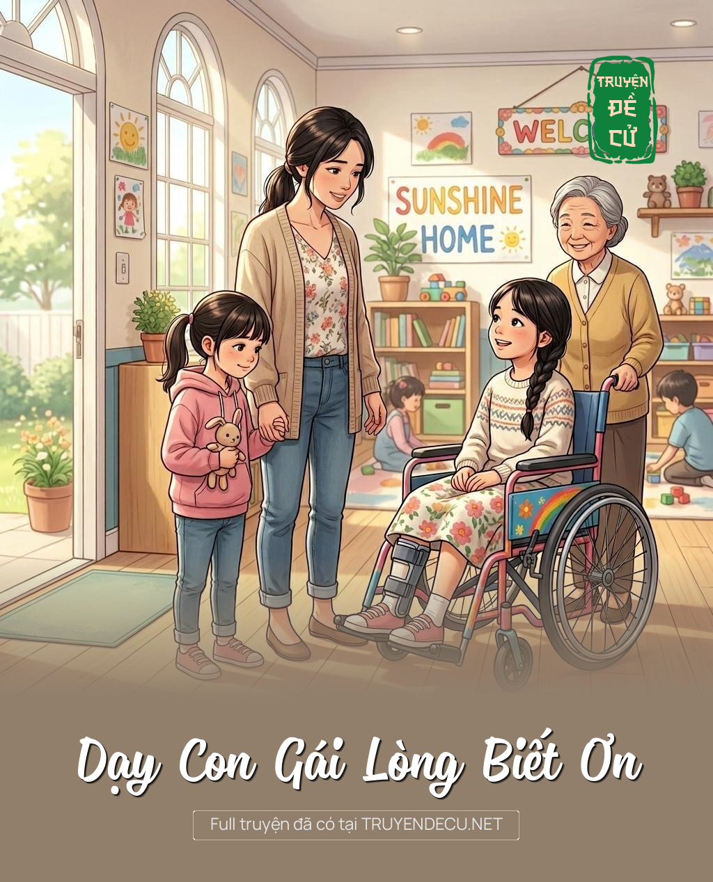 Dạy Con Gái Lòng Biết Ơn