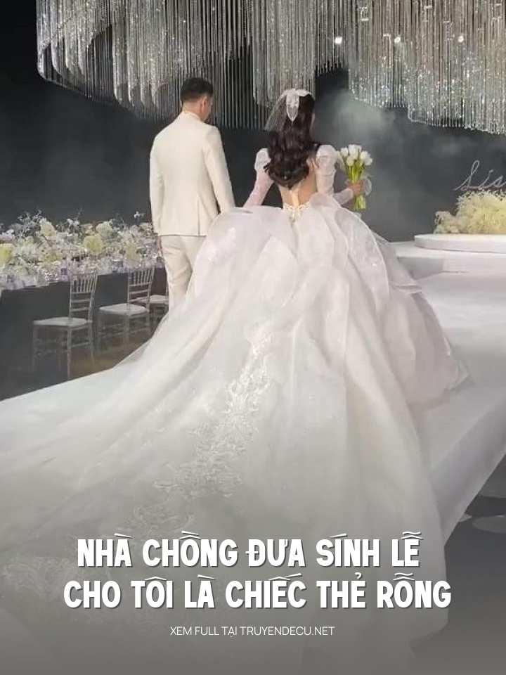 
                            Nhà Chồng Đưa Sính Lễ Cho Tôi Là Chiếc Thẻ Rỗng