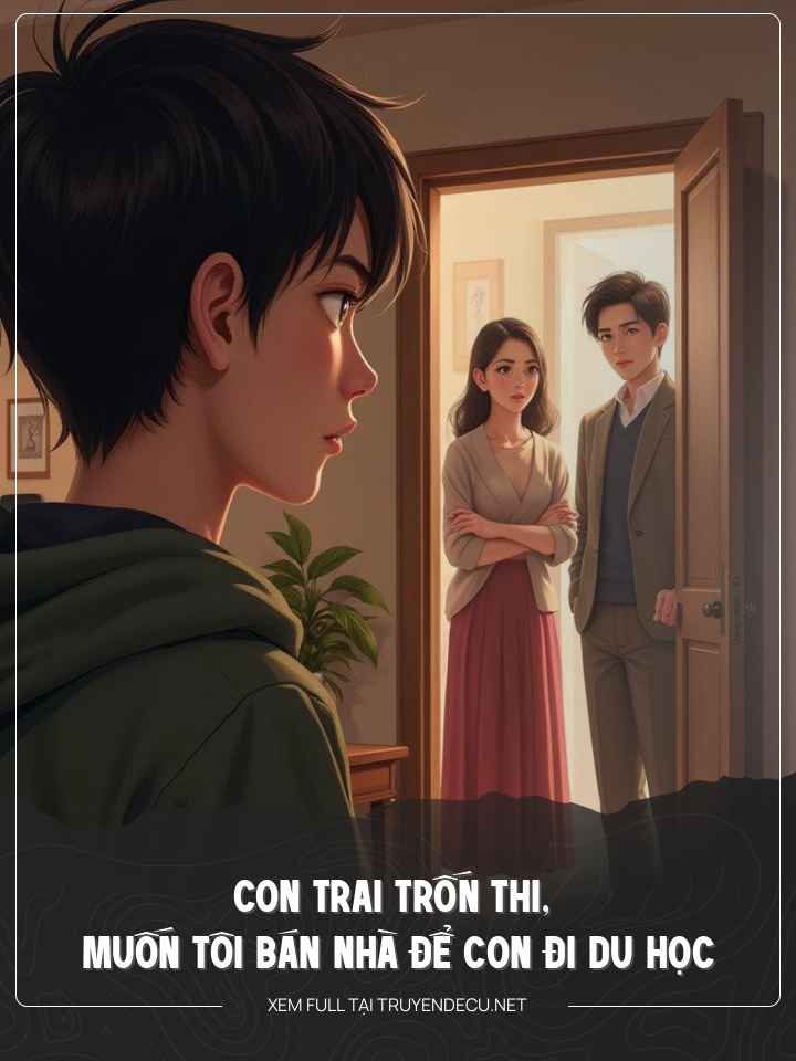 
                            Con Trai Trốn Thi, Muốn Tôi Bán Nhà Cho Con Đi Du Học