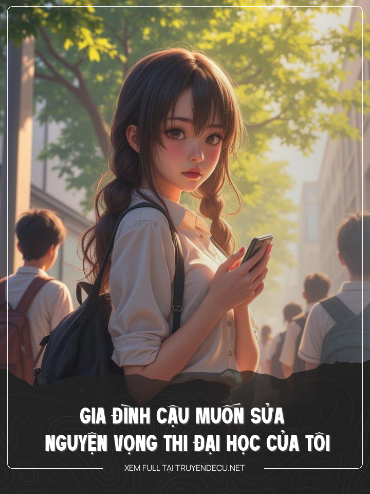 Gia Đình Cậu Muốn Sửa Nguyện Vọng Thi Đại Học Của Tôi