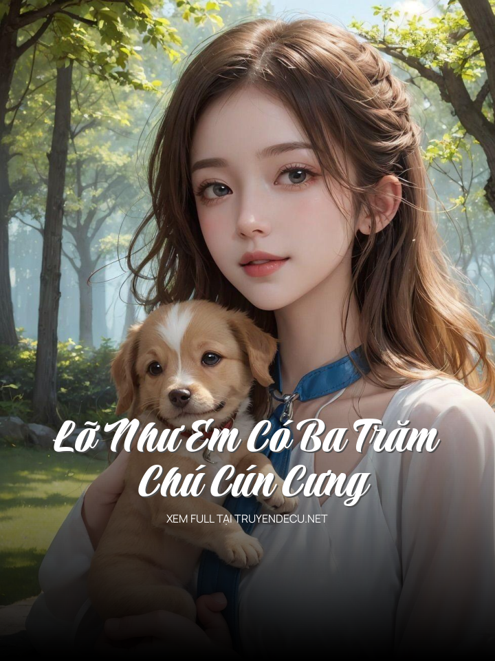 
                            Lỡ Như Em Có Ba Trăm Chú Cún Cưng