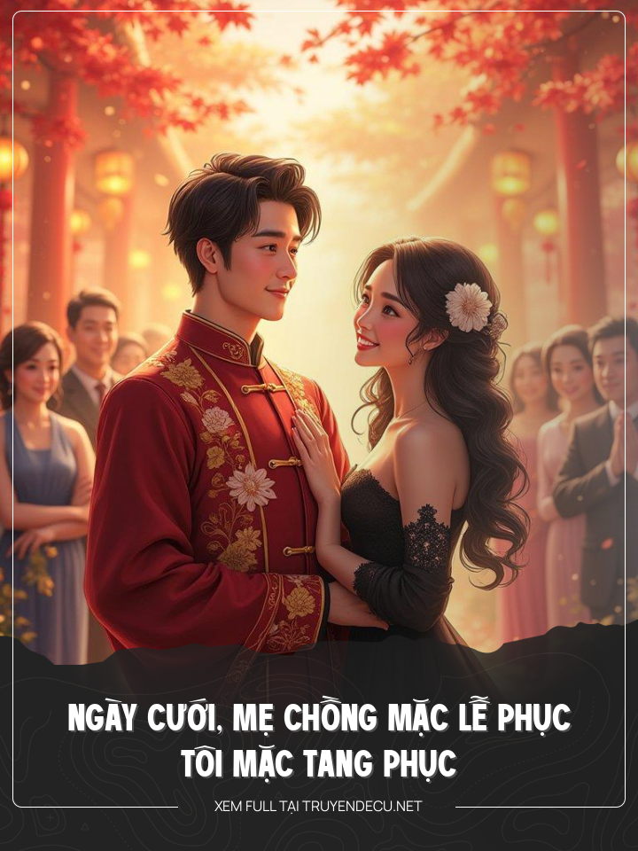
                            Ngày Cưới, Mẹ Chồng Mặc Lễ Phục, Tôi Mặc Tang Phục