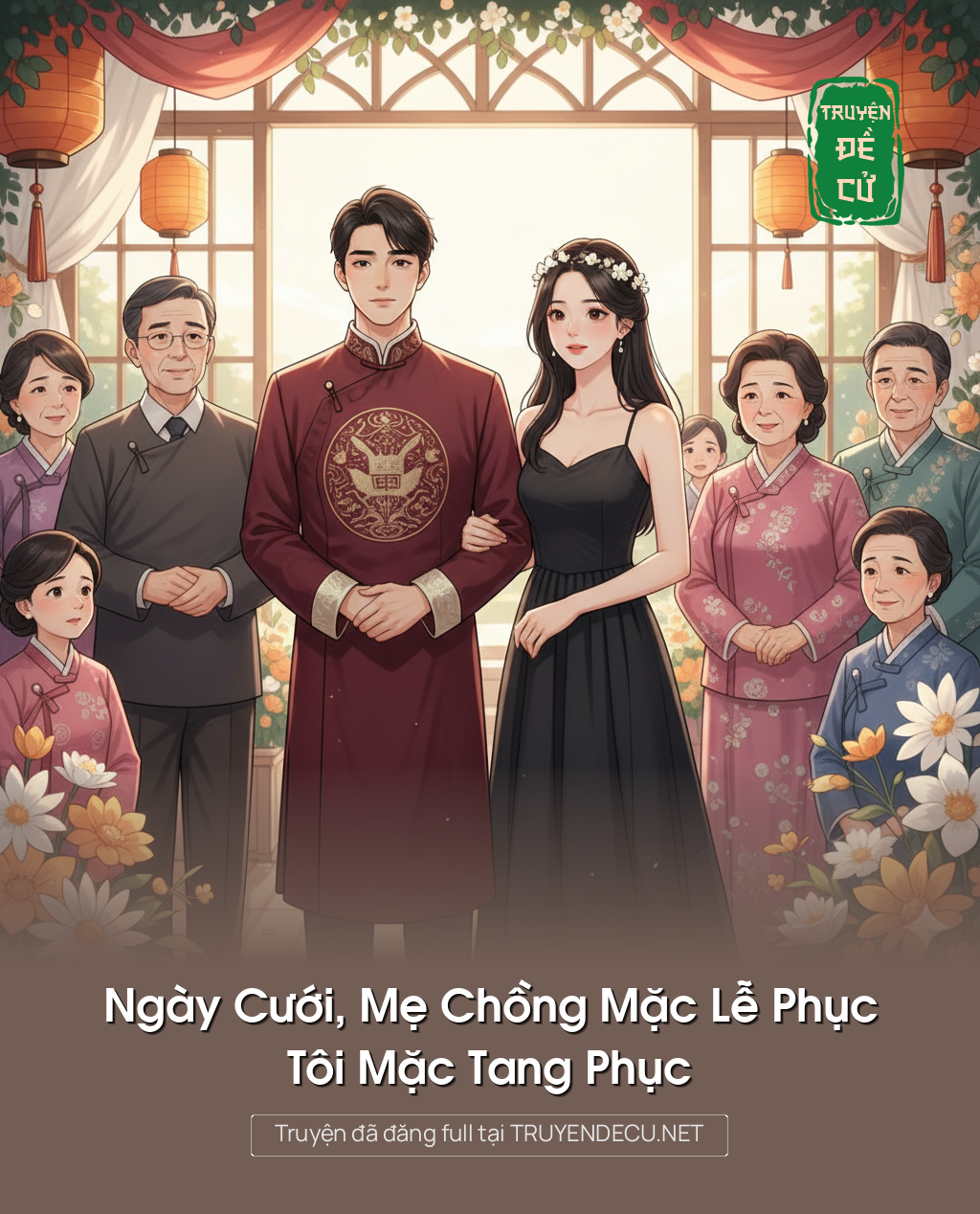 
                            Ngày Cưới, Mẹ Chồng Mặc Lễ Phục, Tôi Mặc Tang Phục