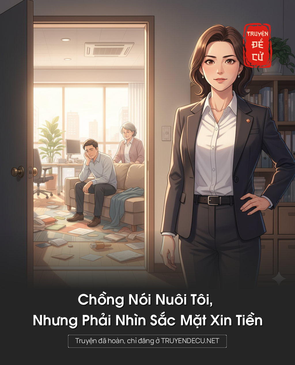 
                            Chồng Nói Nuôi Tôi, Nhưng Phải Nhìn Sắc Mặt Xin Tiền