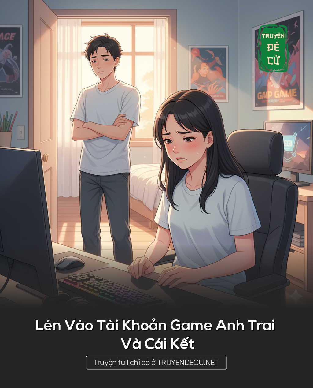 
                            Lén Vào Tài Khoản Game Anh Trai Và Cái Kết