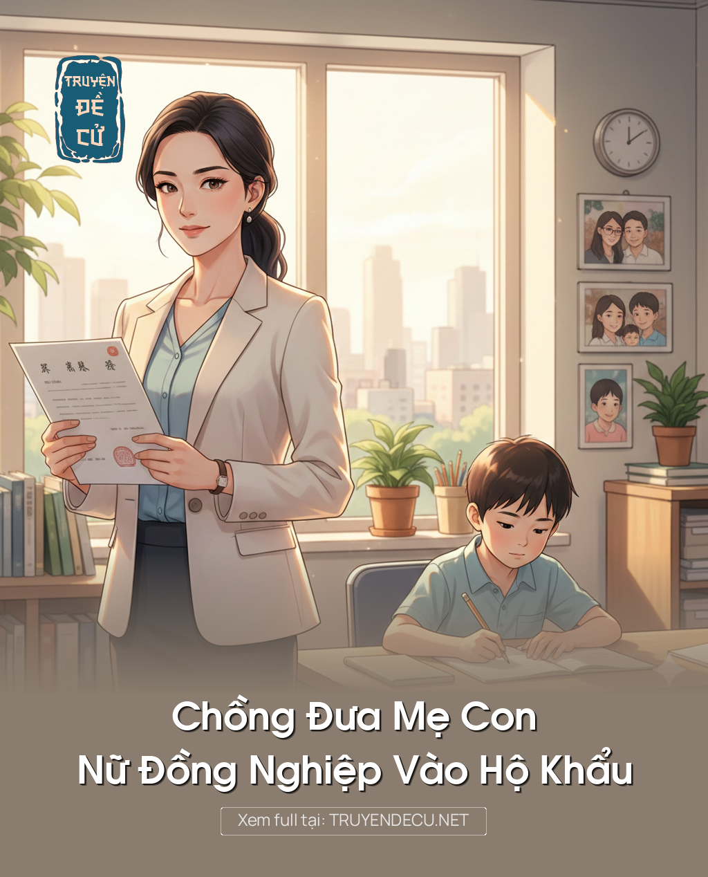 
                            Chồng Đưa Mẹ Con Nữ Đồng Nghiệp Vào Hộ Khẩu
