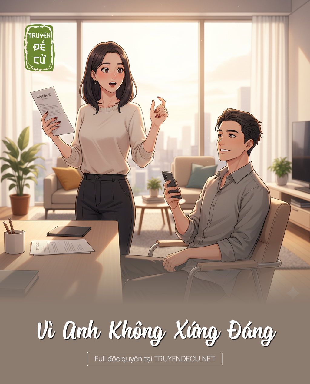 
                            Vì Anh Không Xứng Đáng