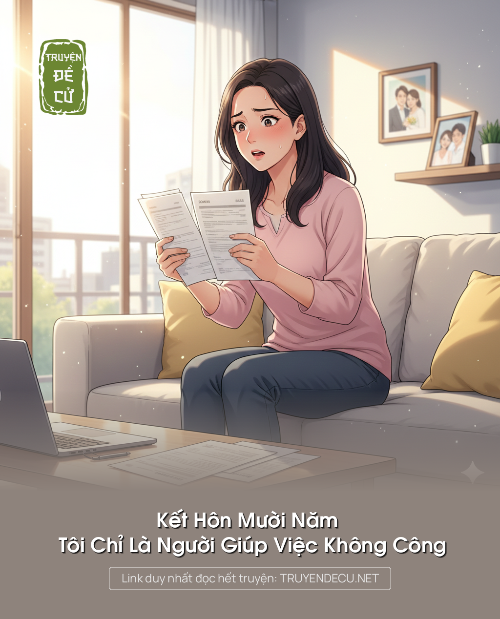 
                            Kết Hôn Mười Năm Tôi Chỉ Là Người Giúp Việc Không Công