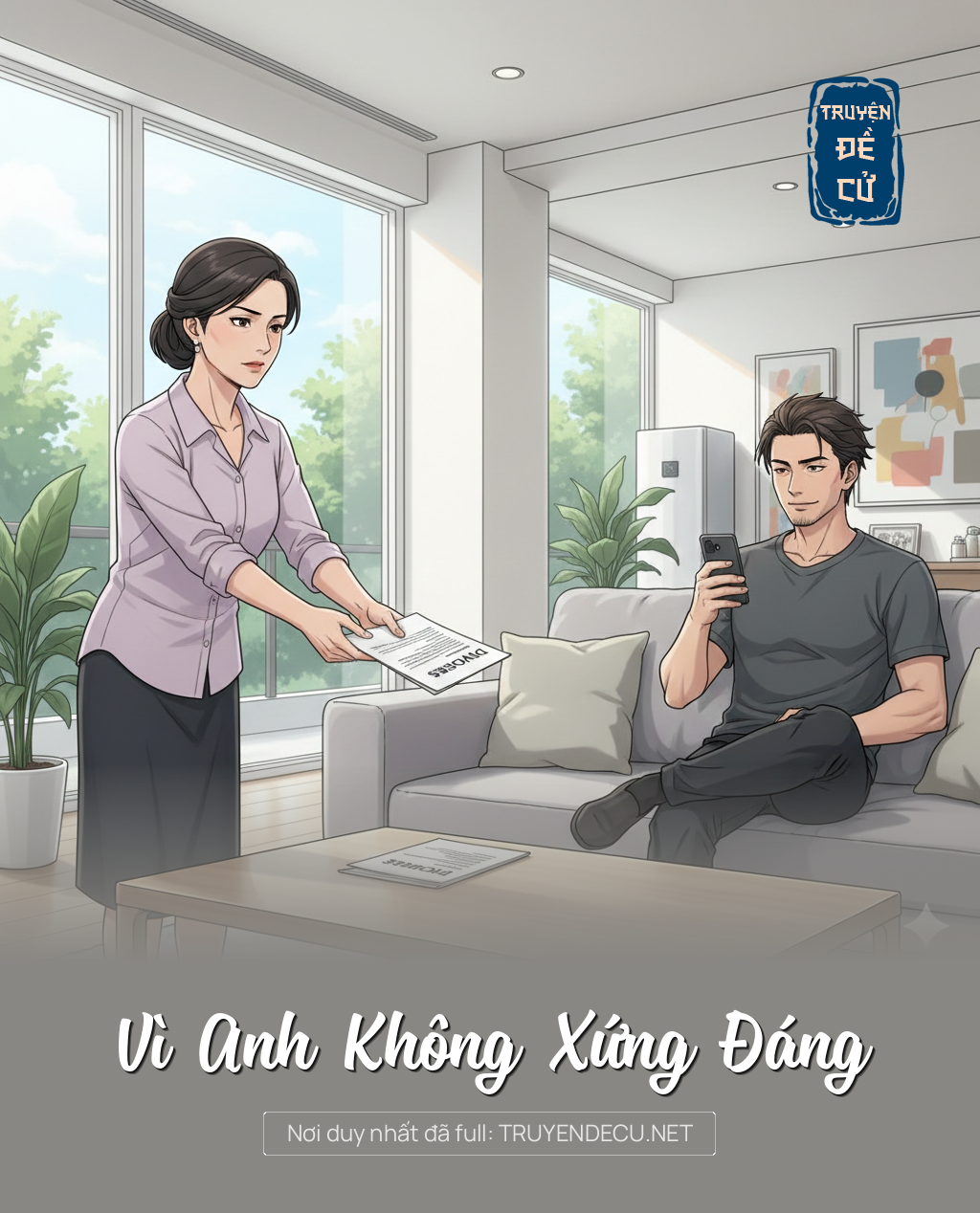 
                            Vì Anh Không Xứng Đáng