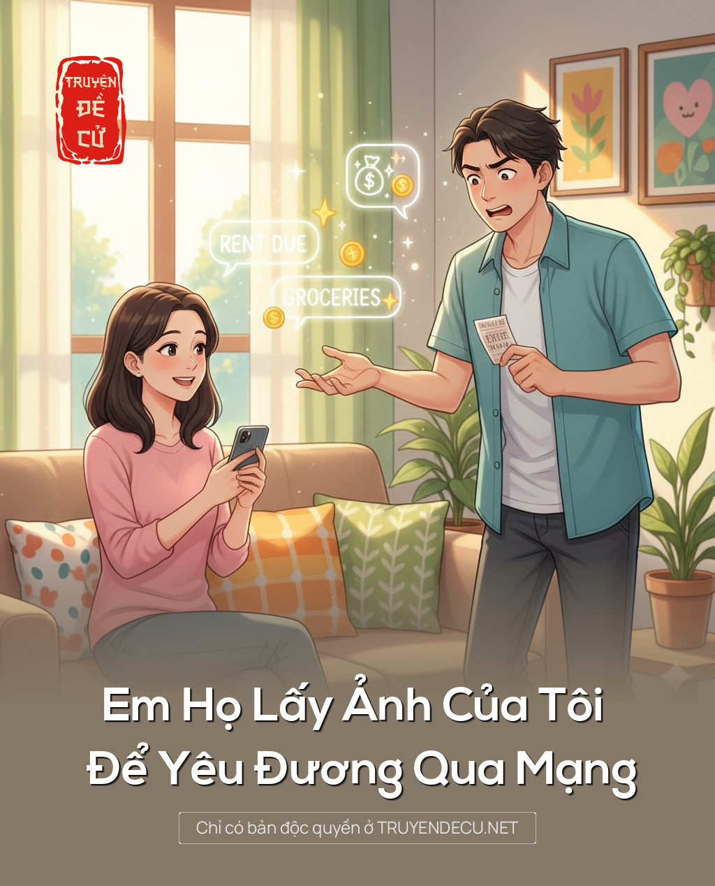 
                            Em Họ Lấy Ảnh Của Tôi Để Yêu Đương Qua Mạng