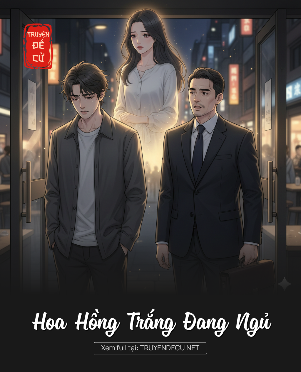 
                            Hoa Hồng Trắng Đang Ngủ