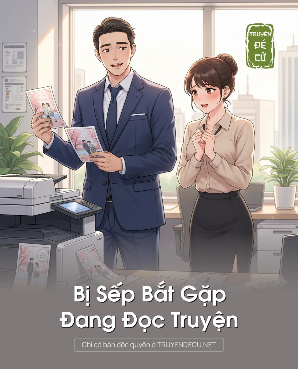 
                            Bị Sếp Bắt Gặp Đang Đọc Truyện