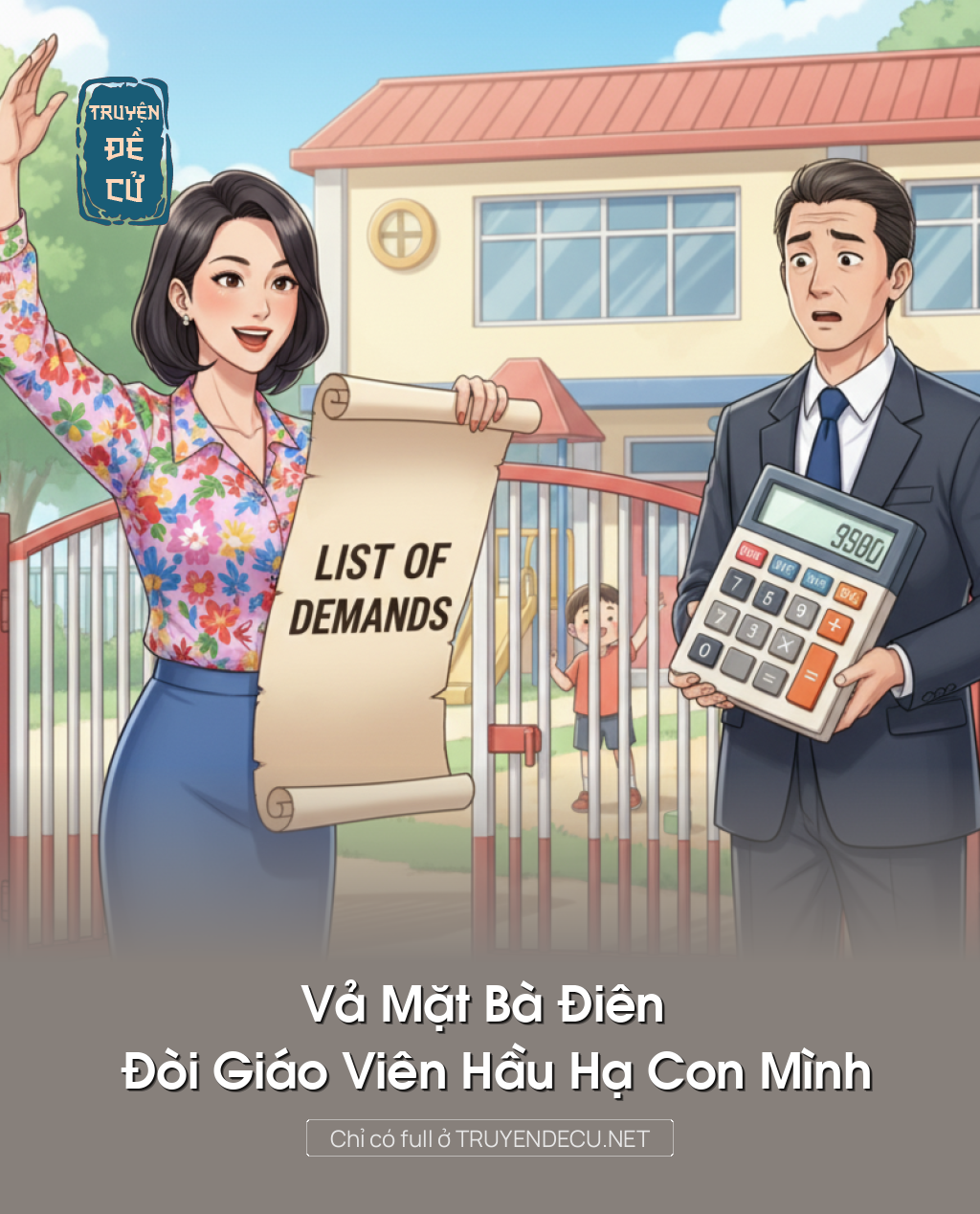 
                            Vả Mặt Bà Điên Đòi Giáo Viên Hầu Hạ Con Mình
