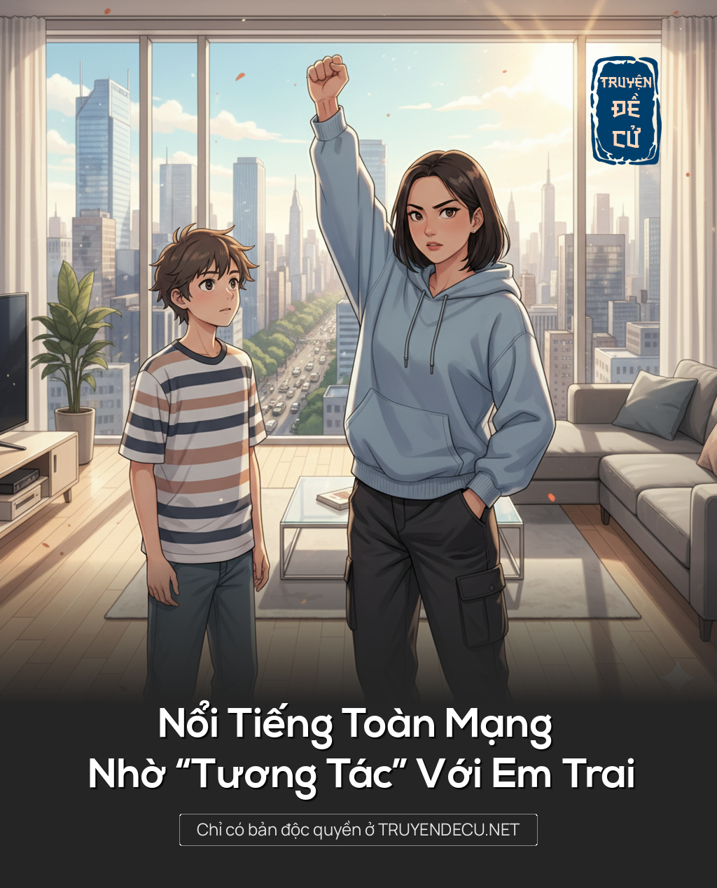 
                            Nổi Tiếng Toàn Mạng Nhờ “Tương Tác” Với Em Trai