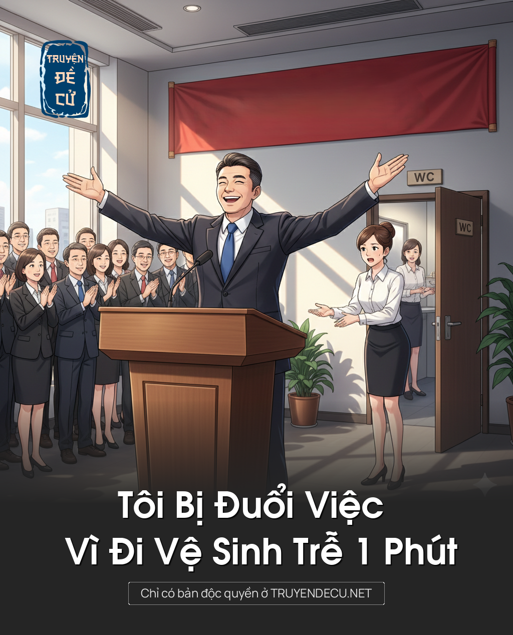 
                            Tôi Bị Đuổi Việc Vì Đi Vệ Sinh Trễ 1 Phút