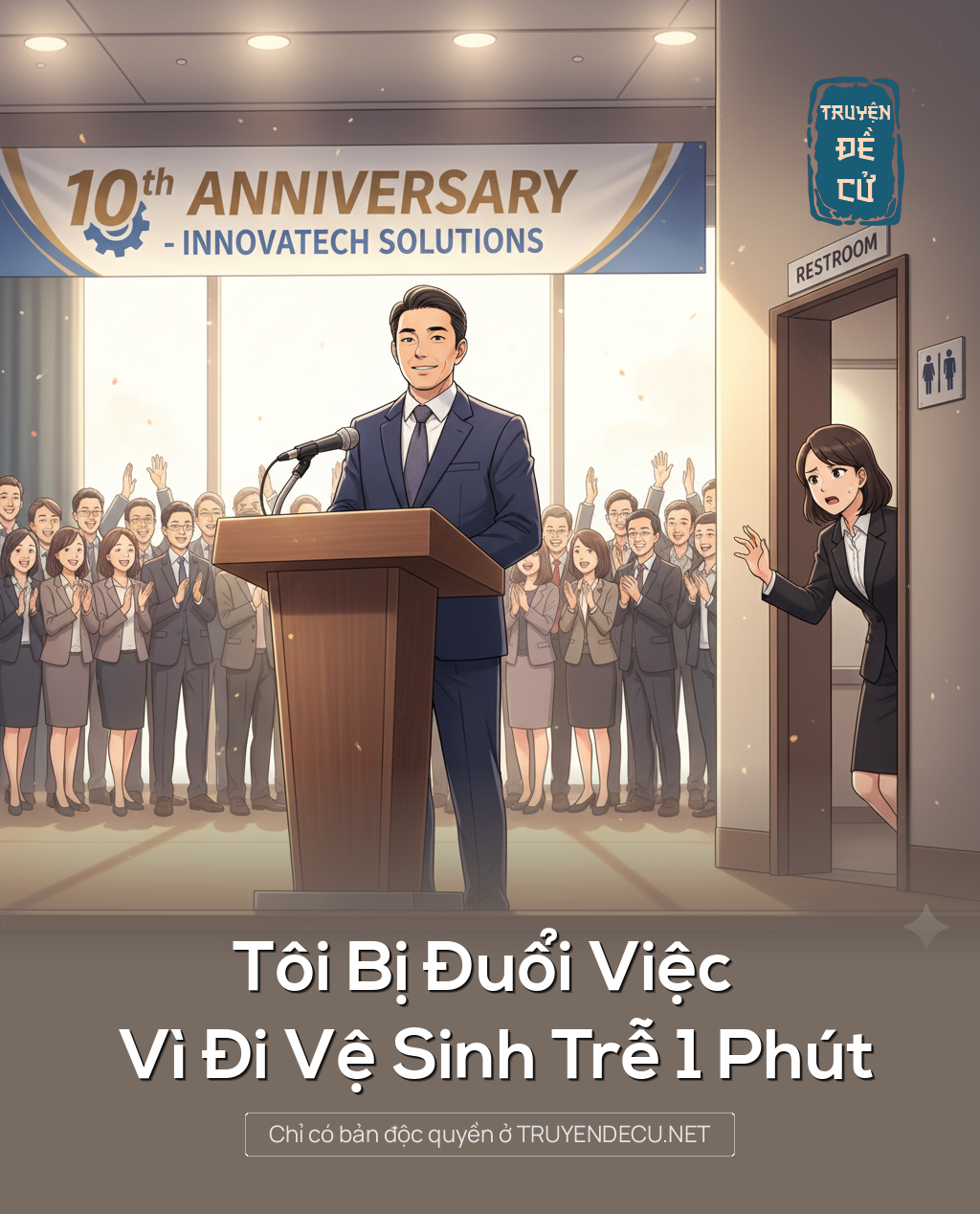 
                            Tôi Bị Đuổi Việc Vì Đi Vệ Sinh Trễ 1 Phút