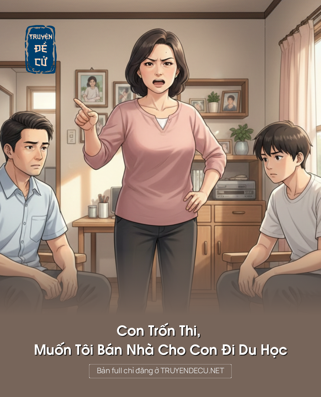 
                            Con Trốn Thi, Muốn Tôi Bán Nhà Cho Con Đi Du Học