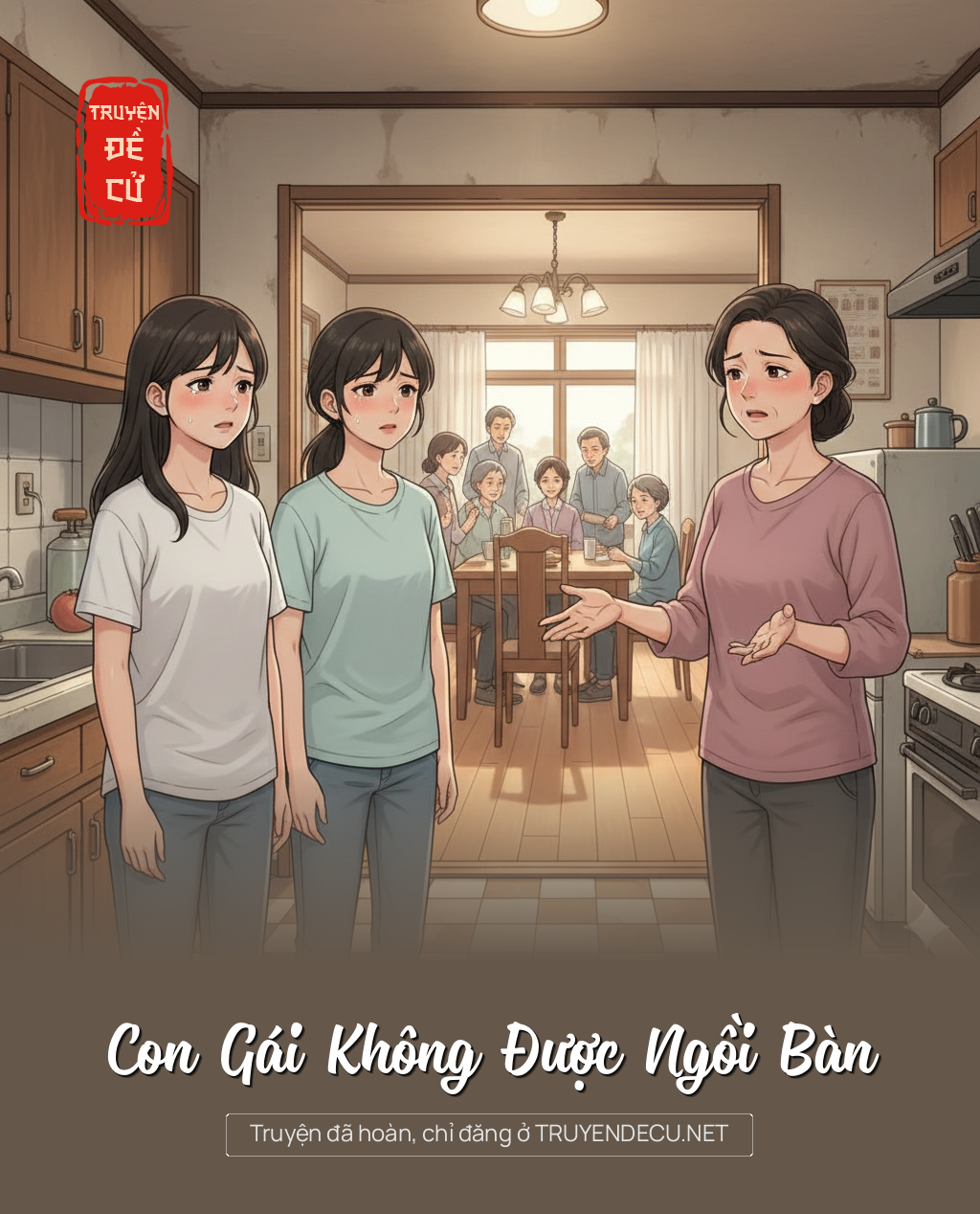 
                            Con Gái Không Được Ngồi Bàn