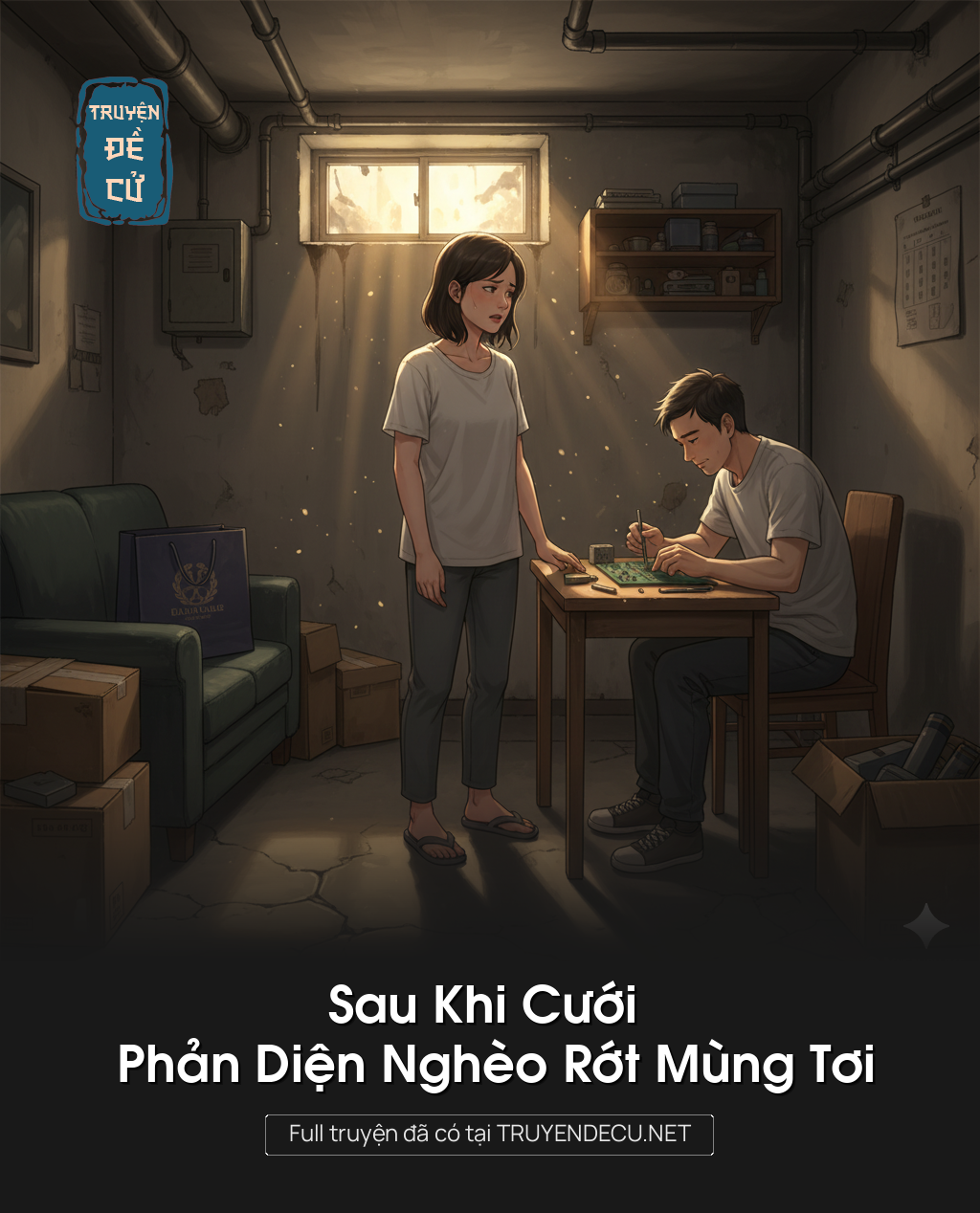 
                            Sau Khi Cưới Phản Diện Nghèo Rớt Mùng Tơi