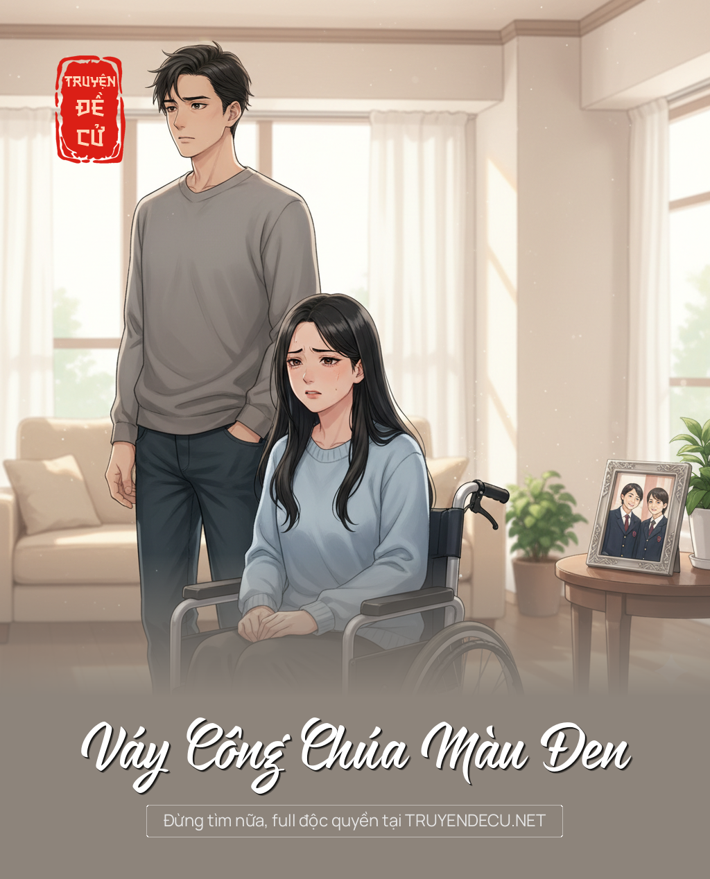 
                            Váy Công Chúa Màu Đen