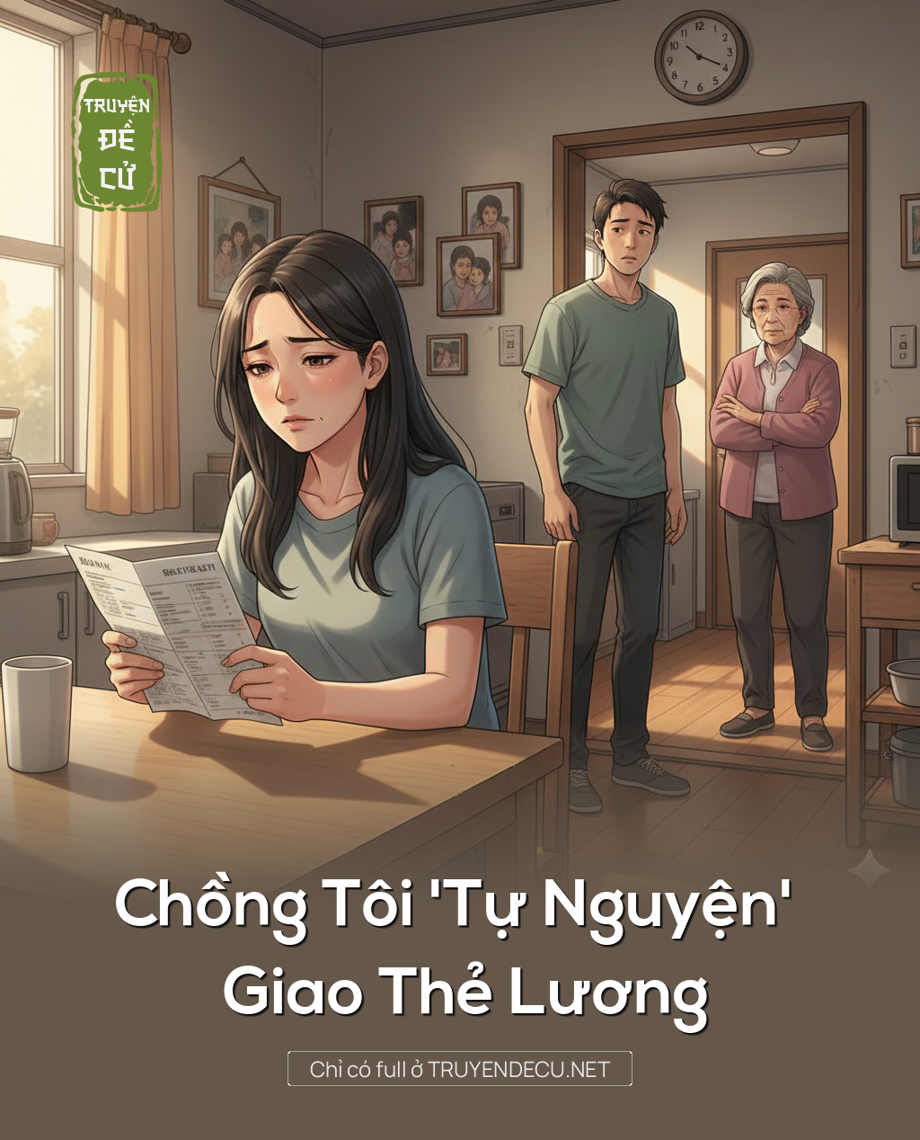 
                            Chồng Tôi 'Tự Nguyện' Giao Thẻ Lương