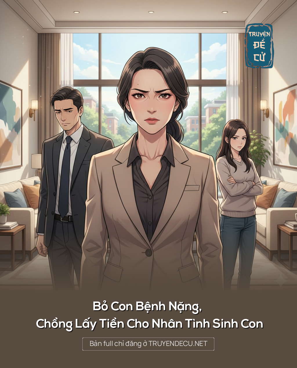 
                            Bỏ Con Bệnh Nặng, Chồng Lấy Tiền Cho Nhân Tình Sinh Con