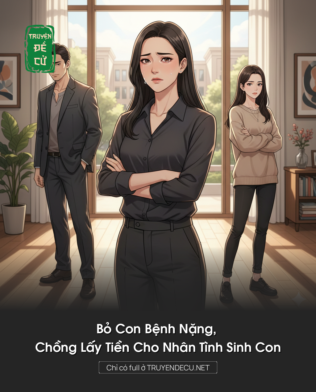 
                            Bỏ Con Bệnh Nặng, Chồng Lấy Tiền Cho Nhân Tình Sinh Con
