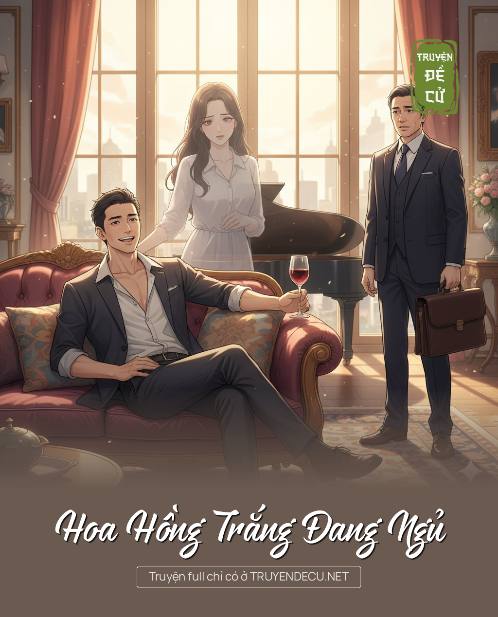 
                            Hoa Hồng Trắng Đang Ngủ